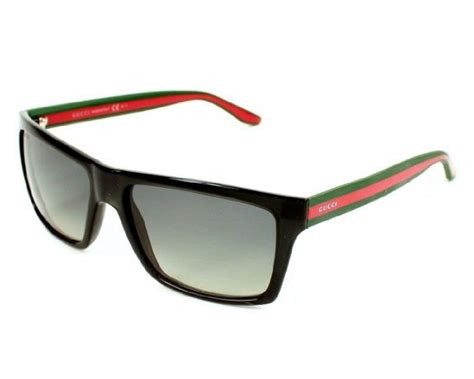 gucci red lens sunglasses|gucci sunglasses red and green.